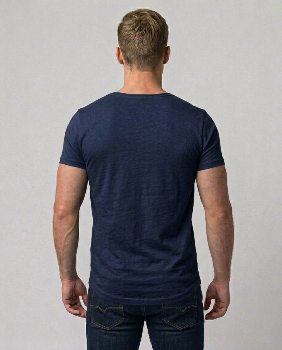 Timeless Jersey Curved Hem Tee
