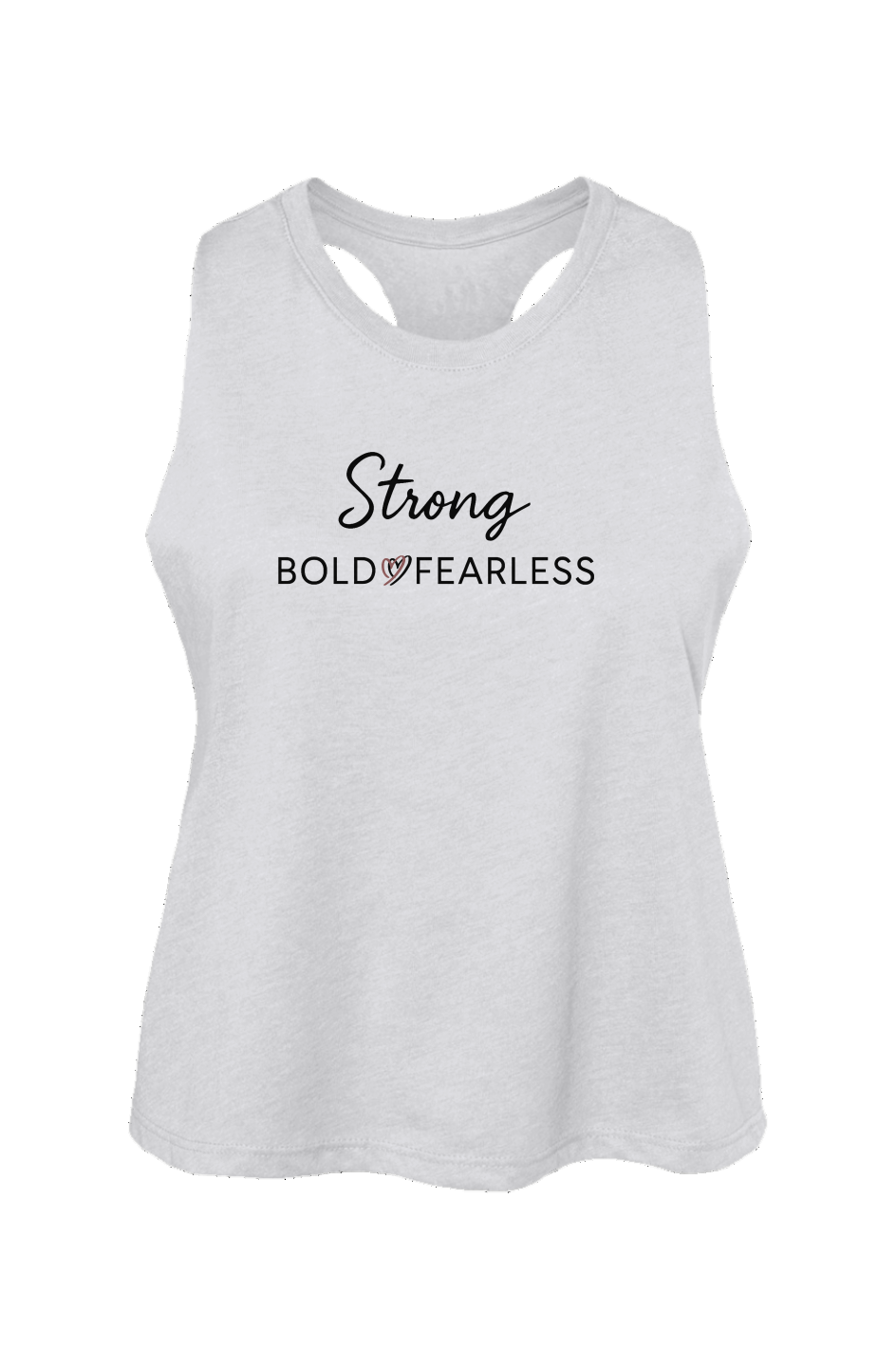 Fearless Women's Racerback Cropped Tank
