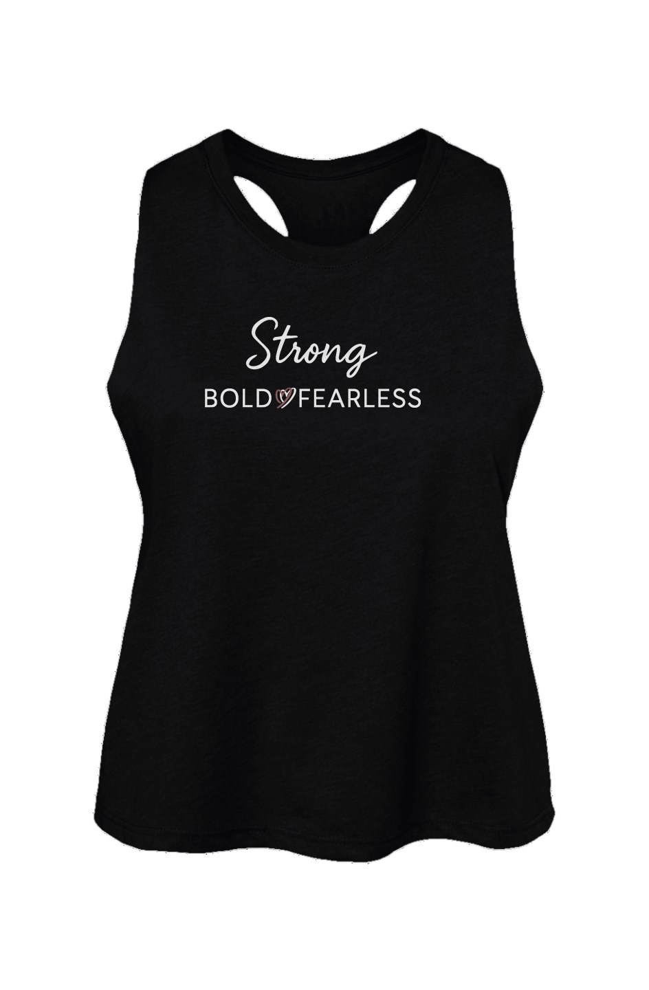 Fearless Women's Racerback Cropped Tank