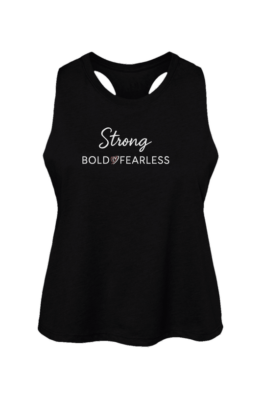 Fearless Women's Racerback Cropped Tank