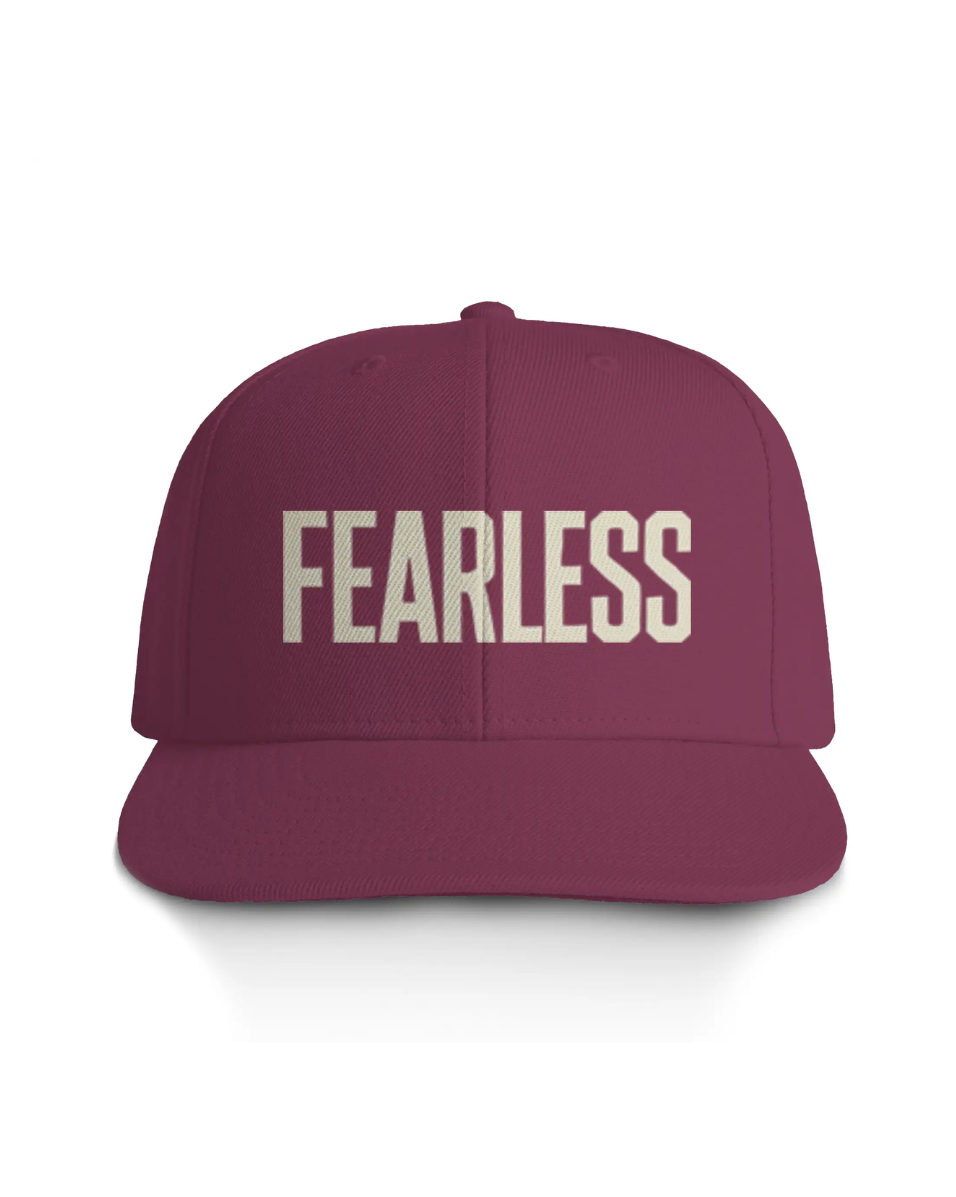 FEARLESS Curved Brim Snapback
