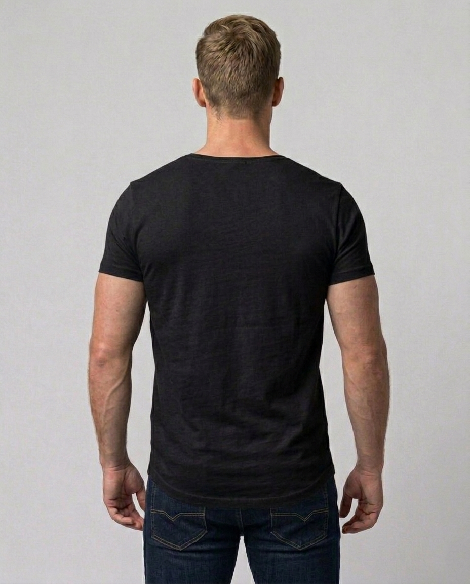 Timeless Jersey Curved Hem Tee