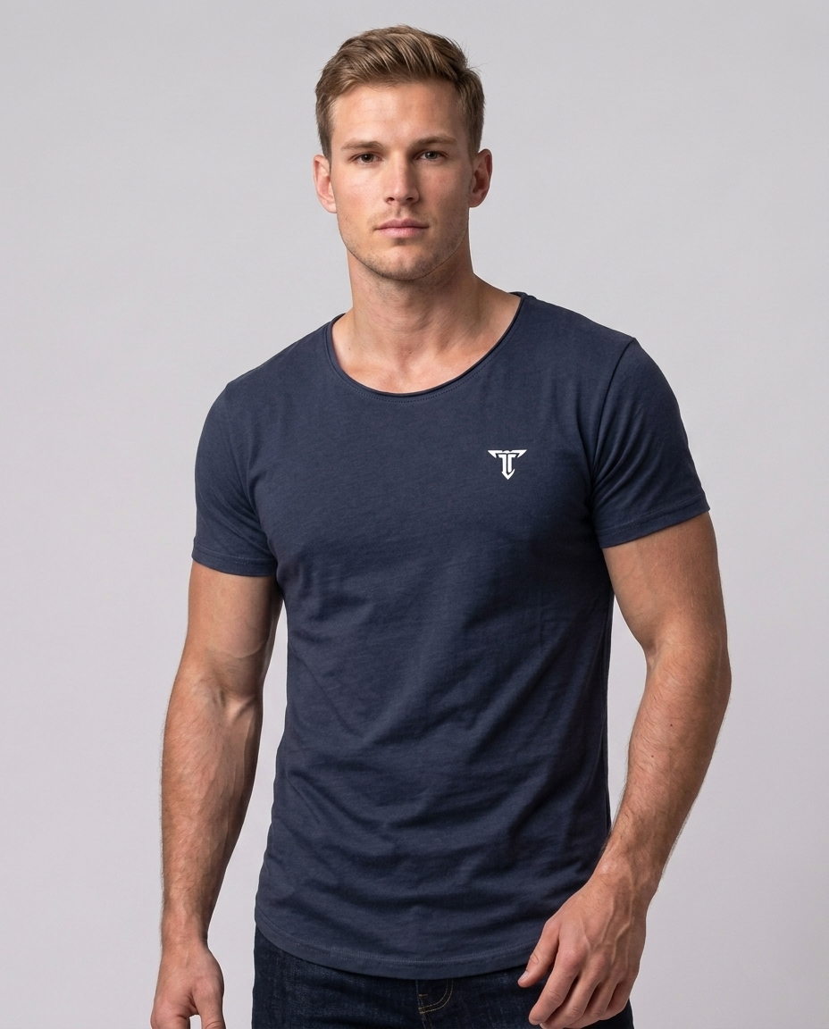 Timeless Jersey Curved Hem Tee
