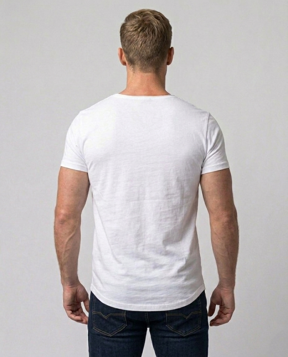 Timeless Jersey Curved Hem Tee